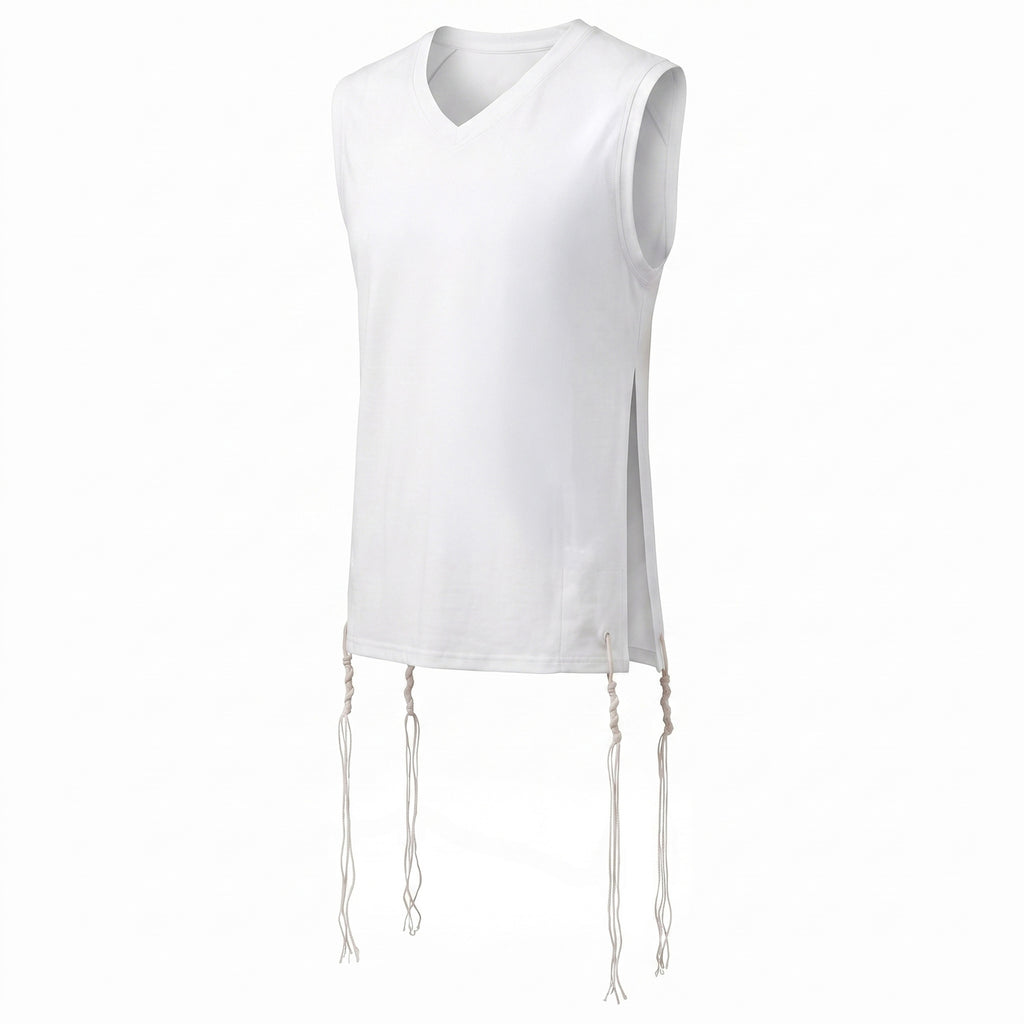 Youth Tzitzit 3-Pack - V-Neck (Sleeveless)
